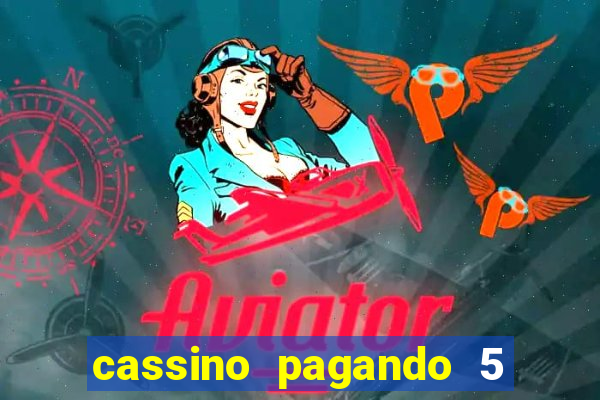 cassino pagando 5 reais no cadastro